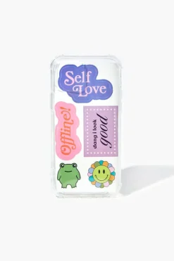 Clear Case & Stickers For Iphone 12
