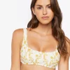 Coin & Chain Print Bikini Top