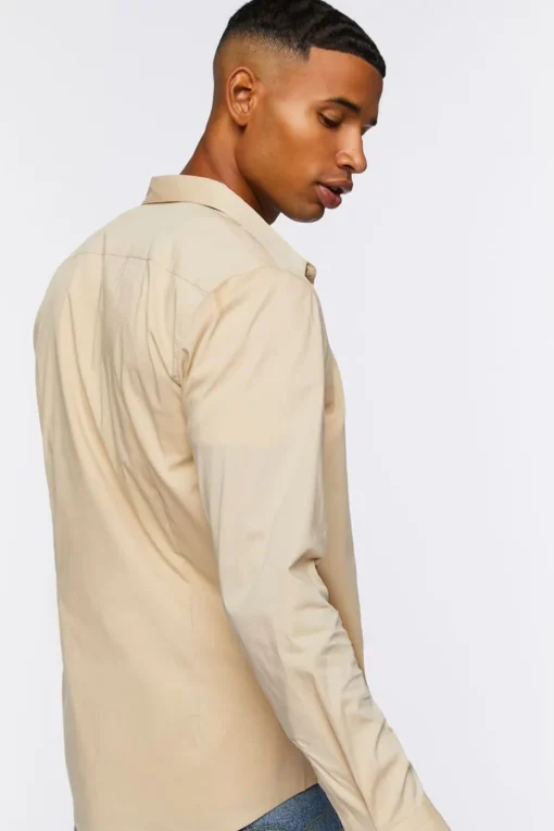 Collared Long-Sleeve Shirt