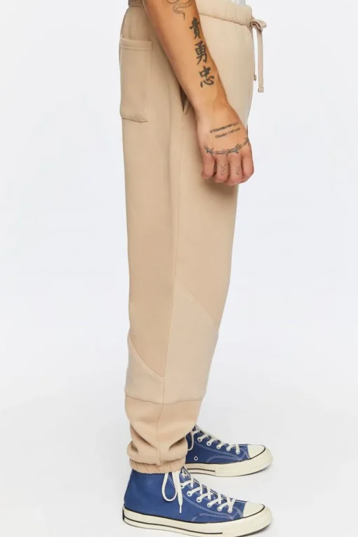Colorblock Drawstring Joggers