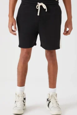 Colorblock Drawstring Shorts