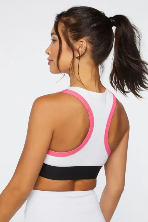 Colorblock Racerback Sports Bra