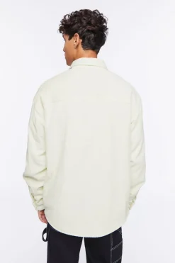 Corduroy Button-Up Jacket