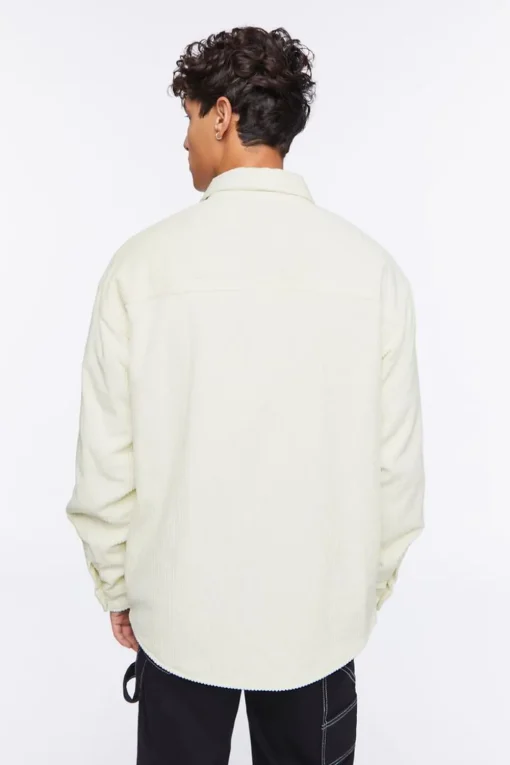 Corduroy Button-Up Jacket