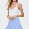 Corduroy Drop Waist Mini Skirt