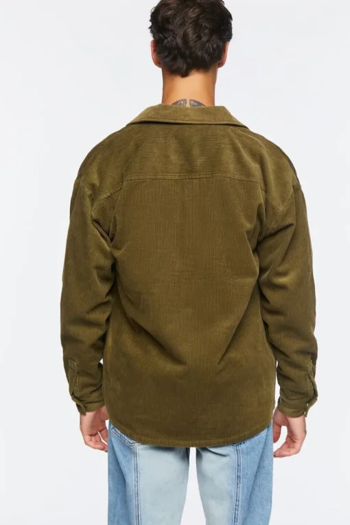 Corduroy Long-Sleeve Shirt