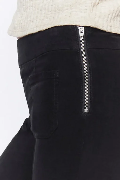 Corduroy Mid-Rise Flare Pants