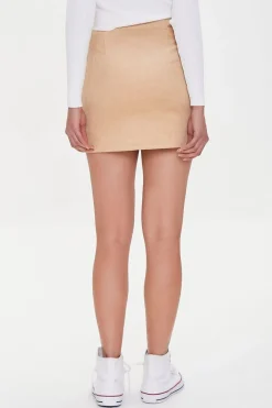Corduroy Mini Skirt