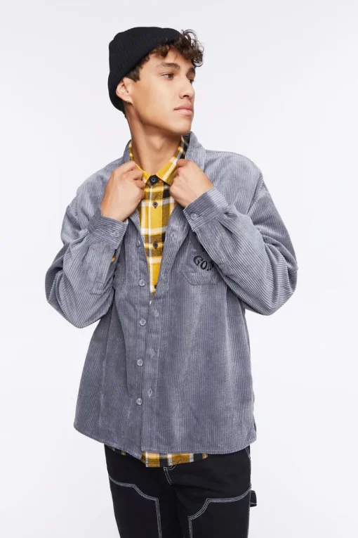 Corduroy Still Going Graphic Shirt
