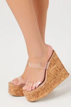 Cork Dual-Strap Wedges