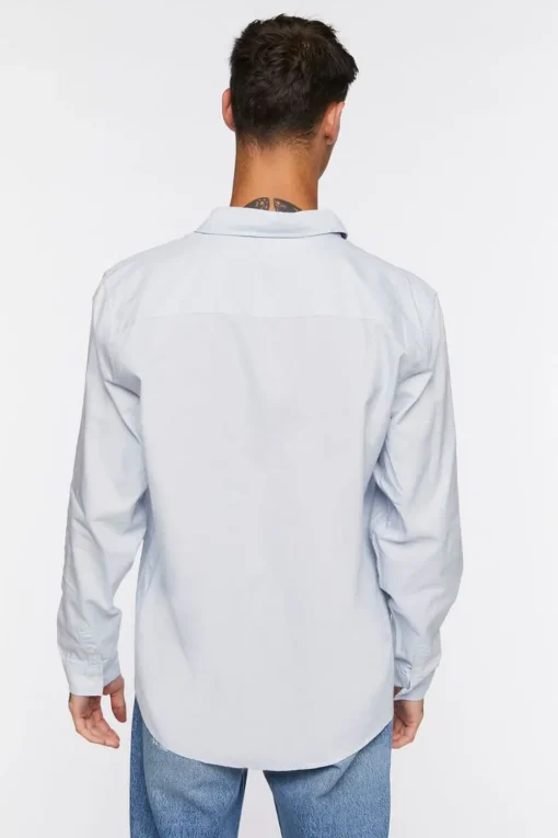 Cotton Button-Up Shirt
