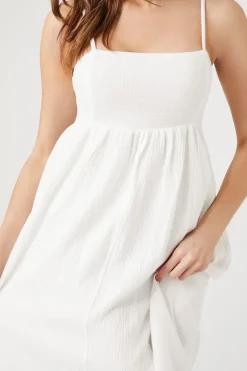 Cotton Cami Midi Dress
