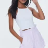 Cotton Paperbag Shorts