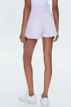 Cotton Paperbag Shorts