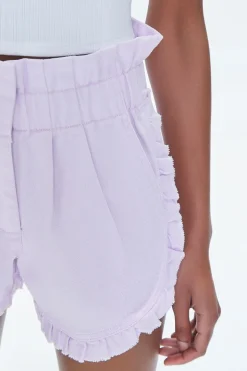 Cotton Paperbag Shorts