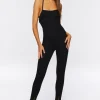 Crisscross Lace-Up Jumpsuit