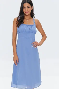 Crisscross Midi Dress