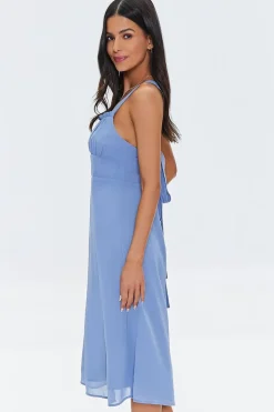 Crisscross Midi Dress