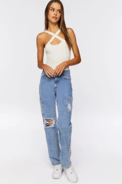 Crisscross Tank Bodysuit