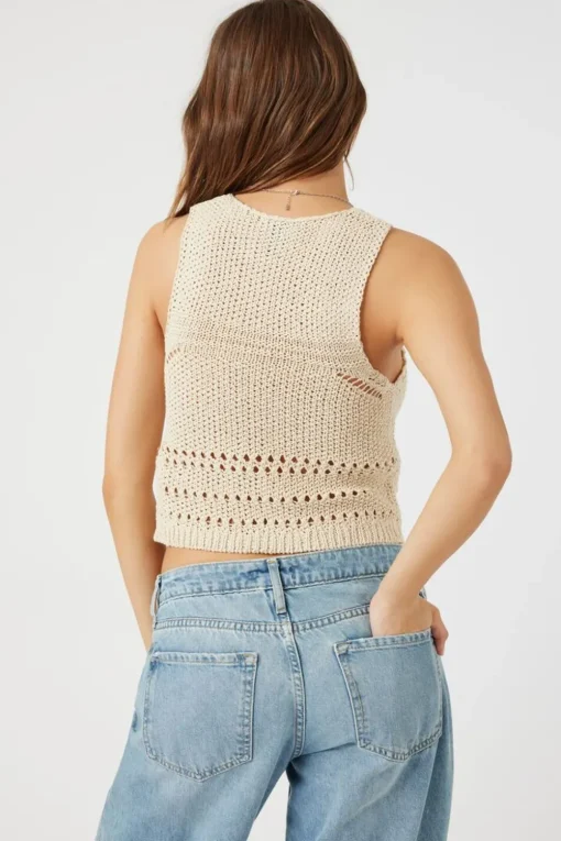 Crochet Sleeveless Top