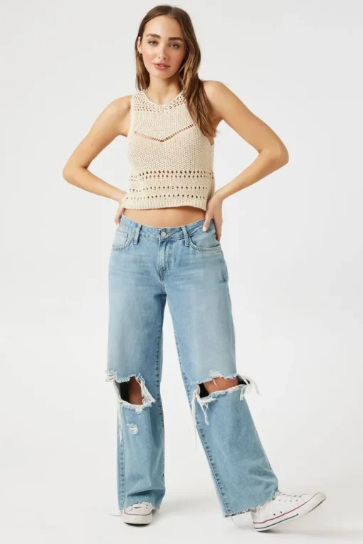 Crochet Sleeveless Top