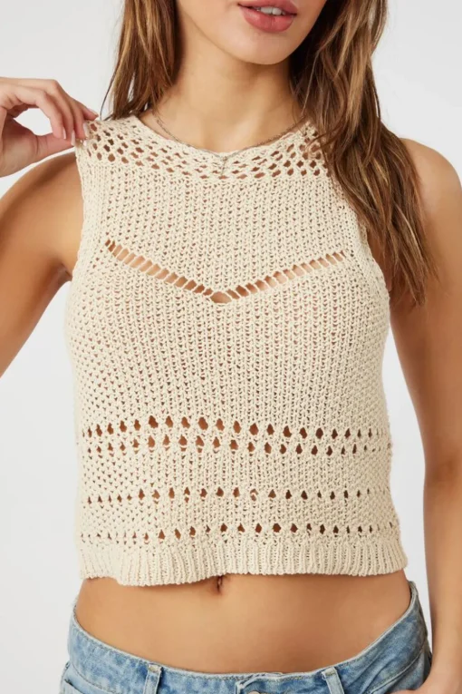 Crochet Sleeveless Top