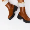Crochet-Trim Over-The-Knee Socks