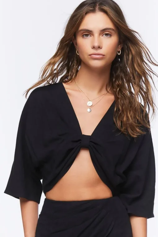 Crop Top & Mini Skirt Set
