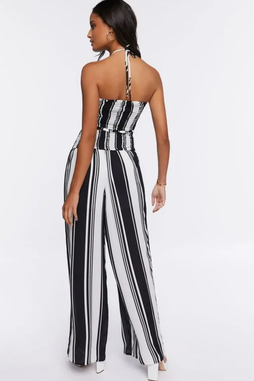 Cropped Halter Top & Pants Set