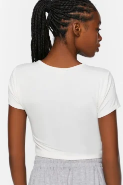 Cropped Lounge Tee