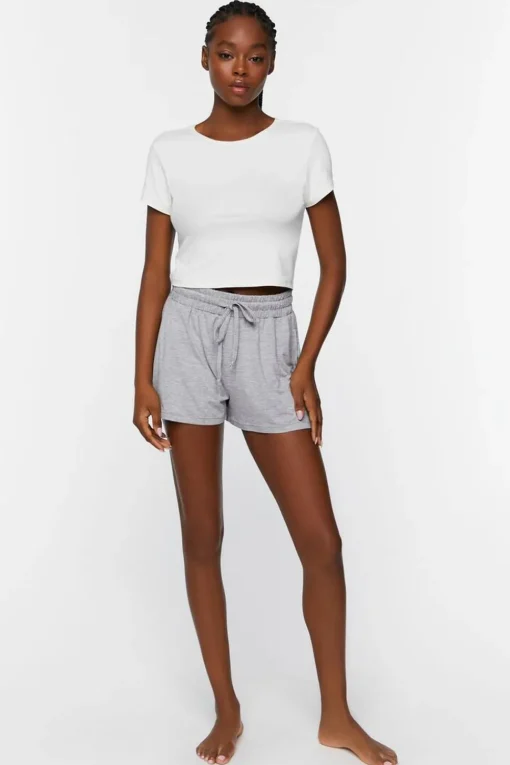 Cropped Lounge Tee