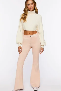 Cropped Turtleneck Sweater