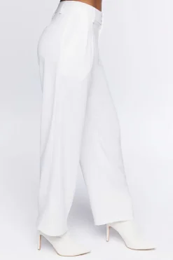 Cropped Wide-Leg Trousers