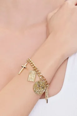 Cross Chain Bracelet