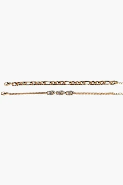 Curb Chain Bracelet Set