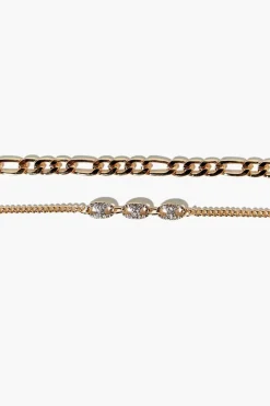 Curb Chain Bracelet Set
