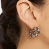 Curb Chain Hoop Earrings