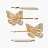 Cutout Butterfly Bobby Pin Set