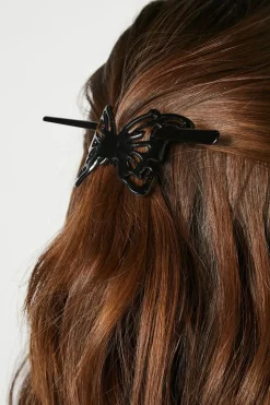Cutout Butterfly Hair Clip
