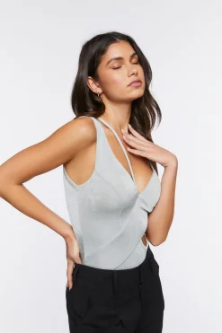 Cutout Cami Bodysuit