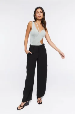 Cutout Cami Bodysuit