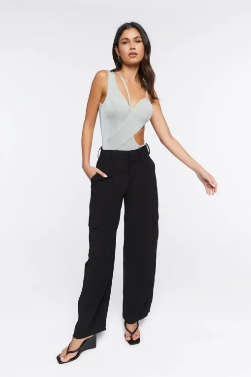 Cutout Cami Bodysuit