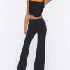 Cutout Drawstring Pants