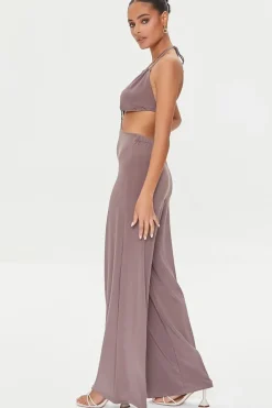 Cutout Halter Jumpsuit