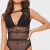 Cutout Lace Lingerie Bodysuit