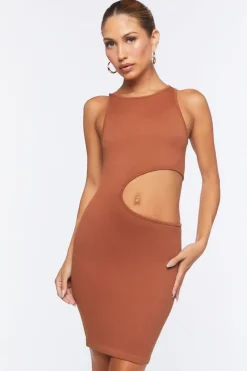 Cutout Mini Tank Dress