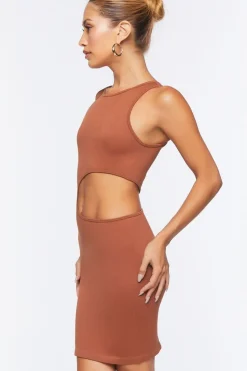 Cutout Mini Tank Dress
