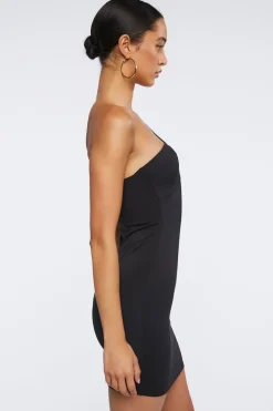 Cutout One-Shoulder Mini Dress
