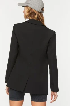 Cutout Peak-Lapel Blazer