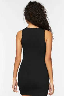 Cutout Sleeveless Mini Dress